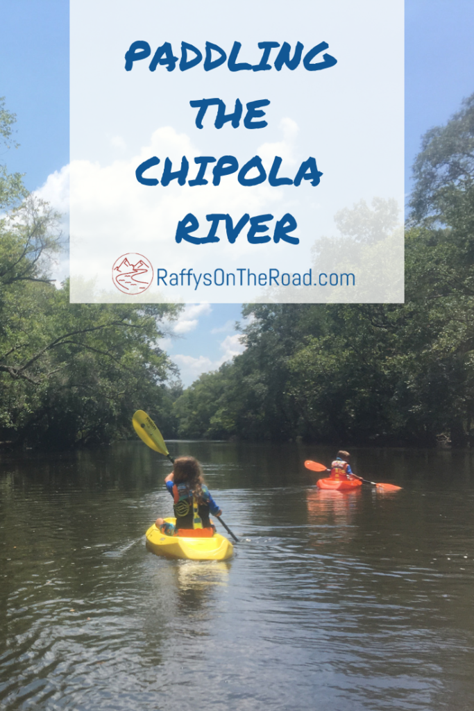 Paddling the Chipola River