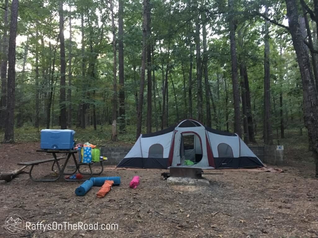 Oak Mountain State Park Campsite B5