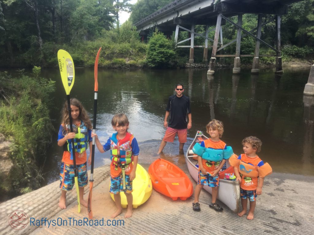 Paddling the Chipola River, Peacock Bridge Landing