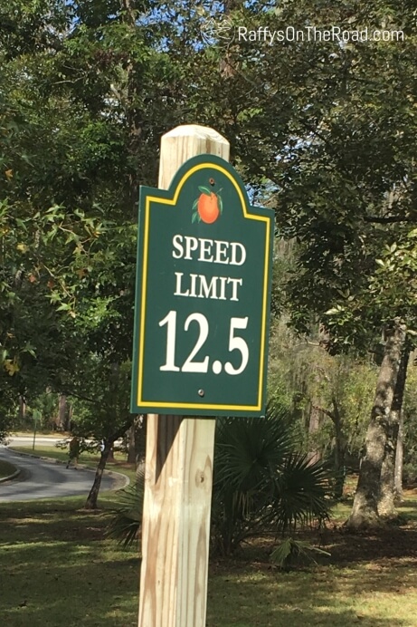 Kelly Park Speed Limit