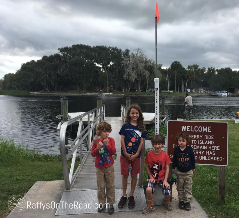 Hontoon Island Ferry Dock