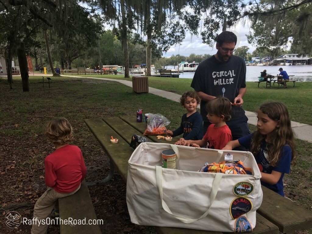 Hontoon Island Picnic