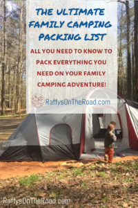 Ultimate Family Camping Packing List