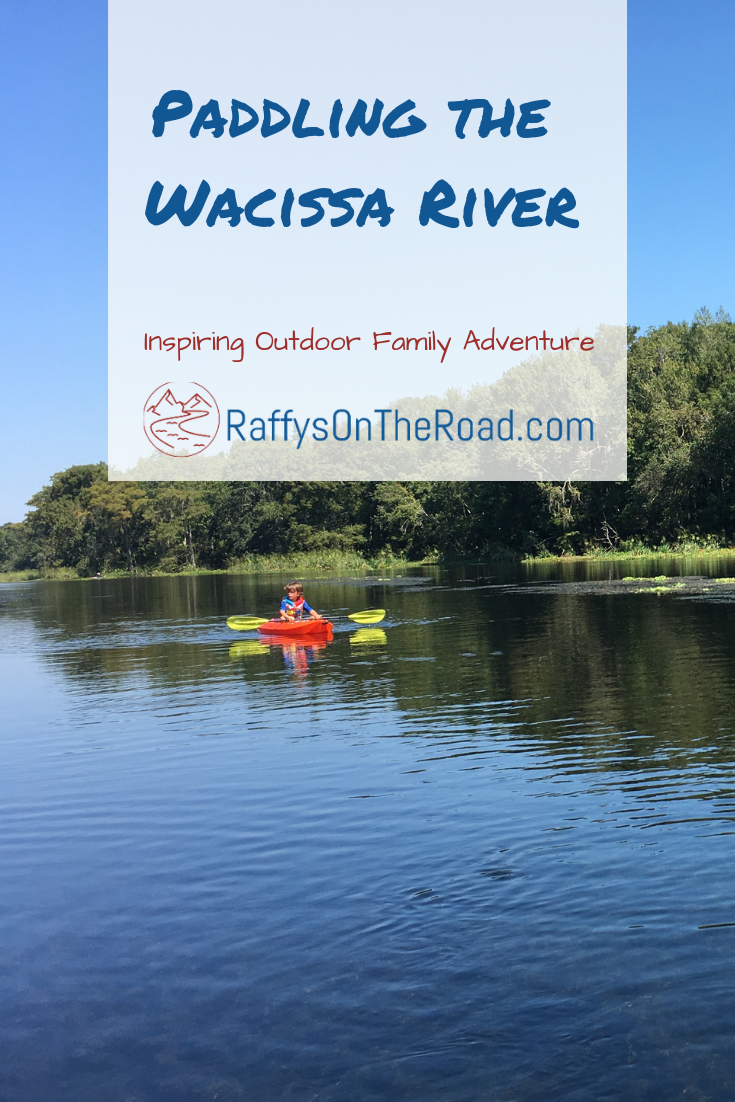 Paddling the Wacissa River, Jefferson County, Florida